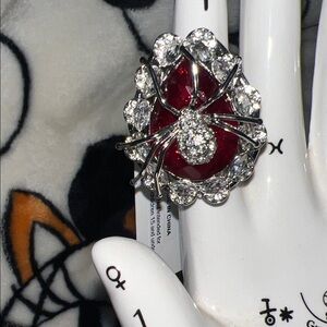 BNWT Betsey Johnson Spider ring